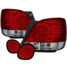 Spyder Red/Clear LED Tail Lights