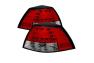 Spyder Red/Clear LED Tail Lights - Spyder 5008602