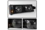 Spyder Smoke Bumper Lights with Amber Reflectors - Spyder 5079381