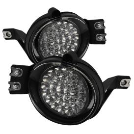 Spyder Clear LED Fog Lights with Switch