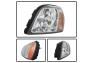 Spyder Chrome Crystal Headlights - Spyder 5079817