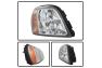 Spyder Passenger Side Crystal Headlights - Spyder 5079848
