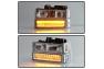 Spyder Chrome Crystal Headlights with Corner & LED Bumper Lights - Spyder 5069559