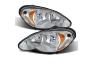 Spyder Chrome Crystal Headlights - Spyder 9026263