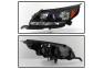 Spyder Black OE Projector Headlights - Spyder 9937033
