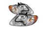 Spyder Chrome Crystal Headlights - Spyder 9024894