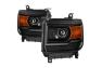 Spyder Black Replacement Headlights - Spyder 9042423