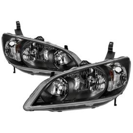 Spyder Black Replacement Headlights