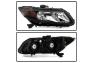 Spyder Black Replacement Headlights - Spyder 9041204