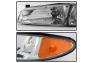 Spyder Chrome Crystal Headlights - Spyder 9023453