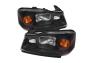 Spyder Black Crystal Headlights - Spyder 9024030