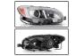 Spyder Passenger Side Chrome OE Headlight - Spyder 9049149