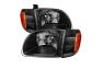 Spyder Black OEM Headlights with Corner Lights - Spyder 9033292