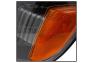 Spyder Black OEM Headlights with Corner Lights - Spyder 9033292