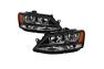 Spyder Black Crystal Headlights - Spyder 5075796