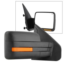 Spyder Power Heated Amber LED Signal OE Mirror