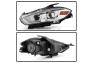 Spyder Driver and Passenger Side Chrome DRL Light Bar Projector Headlights - Spyder 9048524