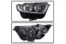 Spyder LED Chrome Projector Headlights - Spyder 9939815