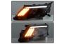 Spyder LED DRL Bar Black Smoke Projector Headlights - Spyder 9041761