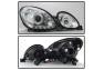 Spyder Chrome LED Halo Projector Headlights - Spyder 9027833