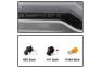 Spyder LED Light Bar Black Projector Headlights - Spyder 9046858