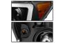 Spyder Black LED Halo Projector Headlights - Spyder 9027888