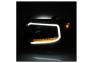 Spyder LED DRL Bar Black Smoke Projector Headlights - Spyder 9043031