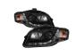 Spyder Black DRL Projector Headlights - Spyder 5008572