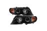 Spyder Black LED Halo Projector Headlights - Spyder 5042415