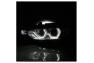 Spyder LED DRL Bar Smoke Projector Headlights - Spyder 5084361