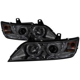 Spyder Smoke LED Halo Projector Headlights