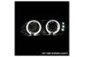 Spyder Black LED Halo Projector Headlights - Spyder 5009234