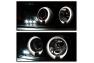 Spyder Smoke LED Halo Projector Headlights - Spyder 5078292