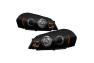 Spyder Smoke LED Halo Projector Headlights - Spyder 5078308