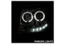 Spyder Smoke LED Halo Projector Headlights - Spyder 5009661