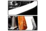 Spyder LED DRL Bar Chrome Projector Headlights - Spyder 5085238
