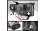 Spyder Black DRL Projector Headlights - Spyder 5074225