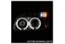 Spyder Chrome LED Halo Projector Headlights - Spyder 5010148