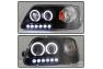 Spyder Black CCFL Halo Projector Headlights - Spyder 5010292