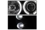 Spyder Black CCFL Halo Projector Headlights - Spyder 5030122