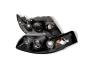 Spyder Black LED Halo Projector Headlights - Spyder 5010445
