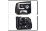 Spyder Version 2 LED DRL Bar Black Projector Headlights - Spyder 5084507