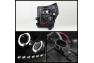 Spyder Black LED Halo Projector Headlights - Spyder 5070272