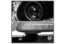 Spyder Black DRL LED Projector Headlights - Spyder 5082800