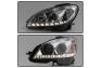 Spyder Chrome DRL Projector Headlights - Spyder 5042255