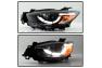 Spyder Black DRL LED Projector Headlights - Spyder 5083319