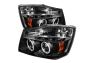 Spyder Black CCFL Halo Projector Headlights - Spyder 5030207