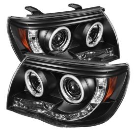 Spyder Black CCFL Halo Projector Headlights