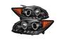 Spyder Black LED Halo Projector Headlights - Spyder 5073303
