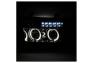Spyder Smoke LED Halo Projector Headlights - Spyder 5012043